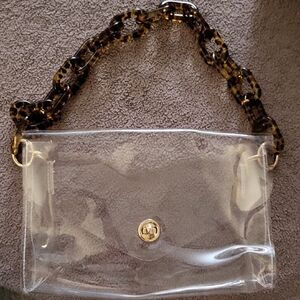 Transparent Chain Strap Women Bag